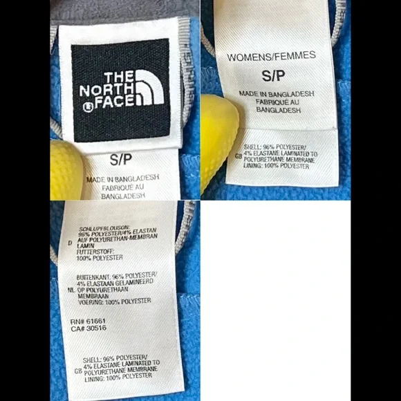 The North Face Women’s Apex Softshell Jacket Blue Small - Picture 3 of 5